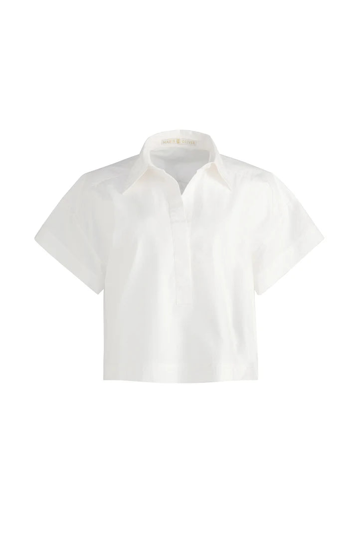 Evelyn Top | Optic White