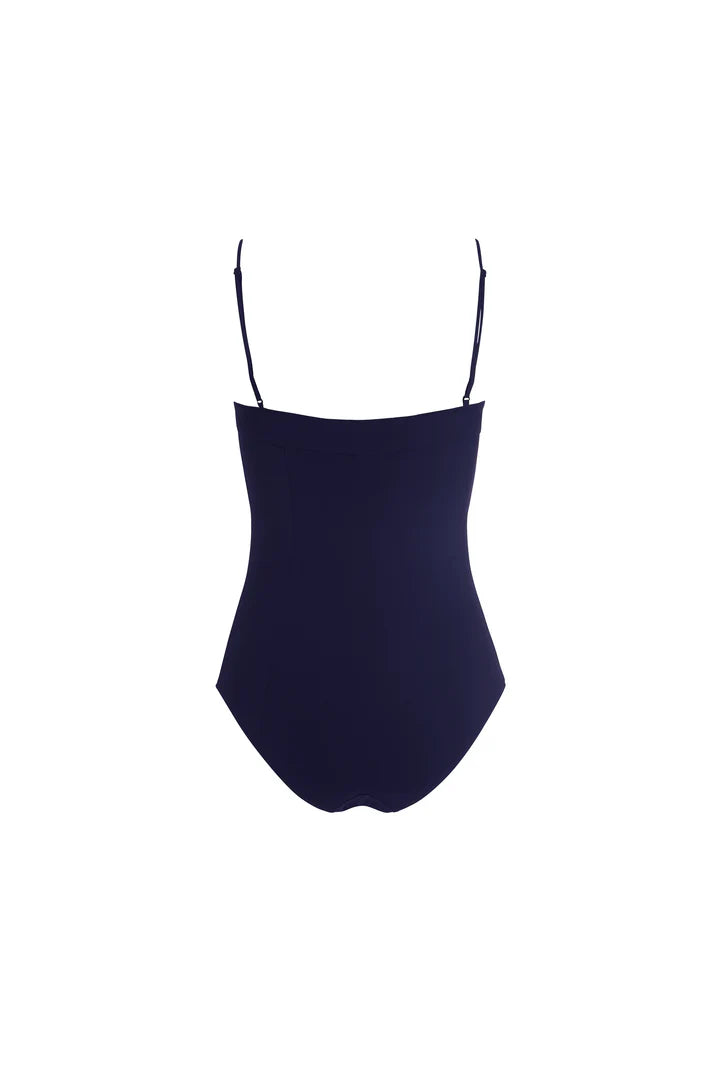 Marie Oliver Marceline One Piece Swimsuit | Naval