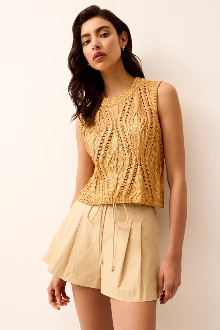 McGuire Top | Gold