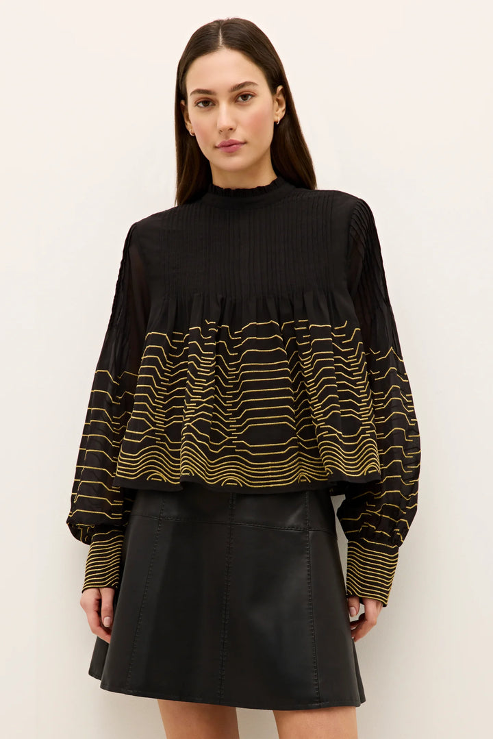 Melrose Blouse | Abyss