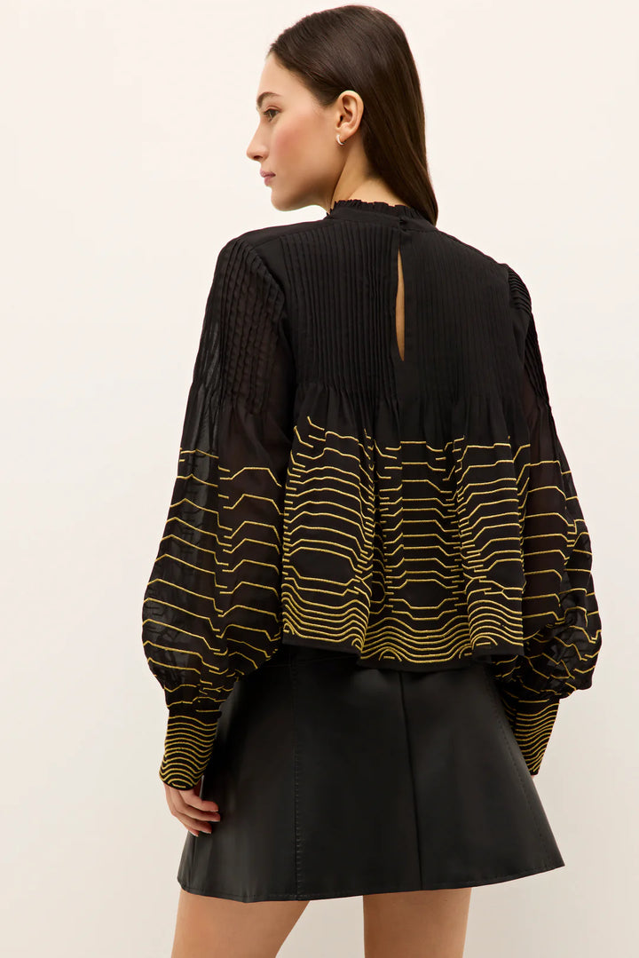 Melrose Blouse | Abyss