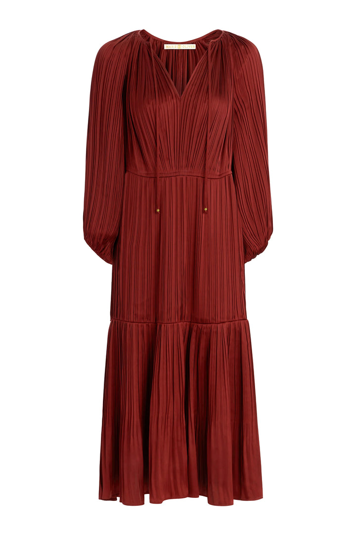 Perrin Dress | Brick