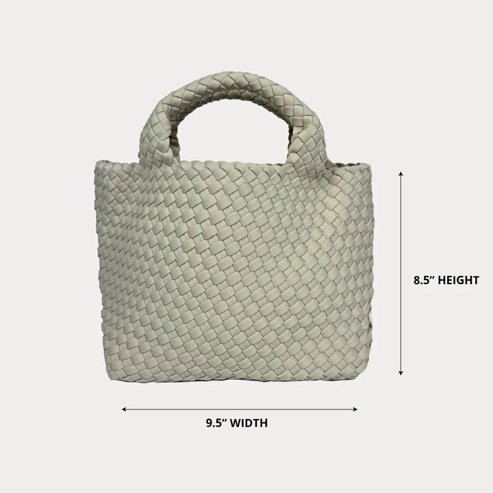 Lucy Woven Bag | Ecru
