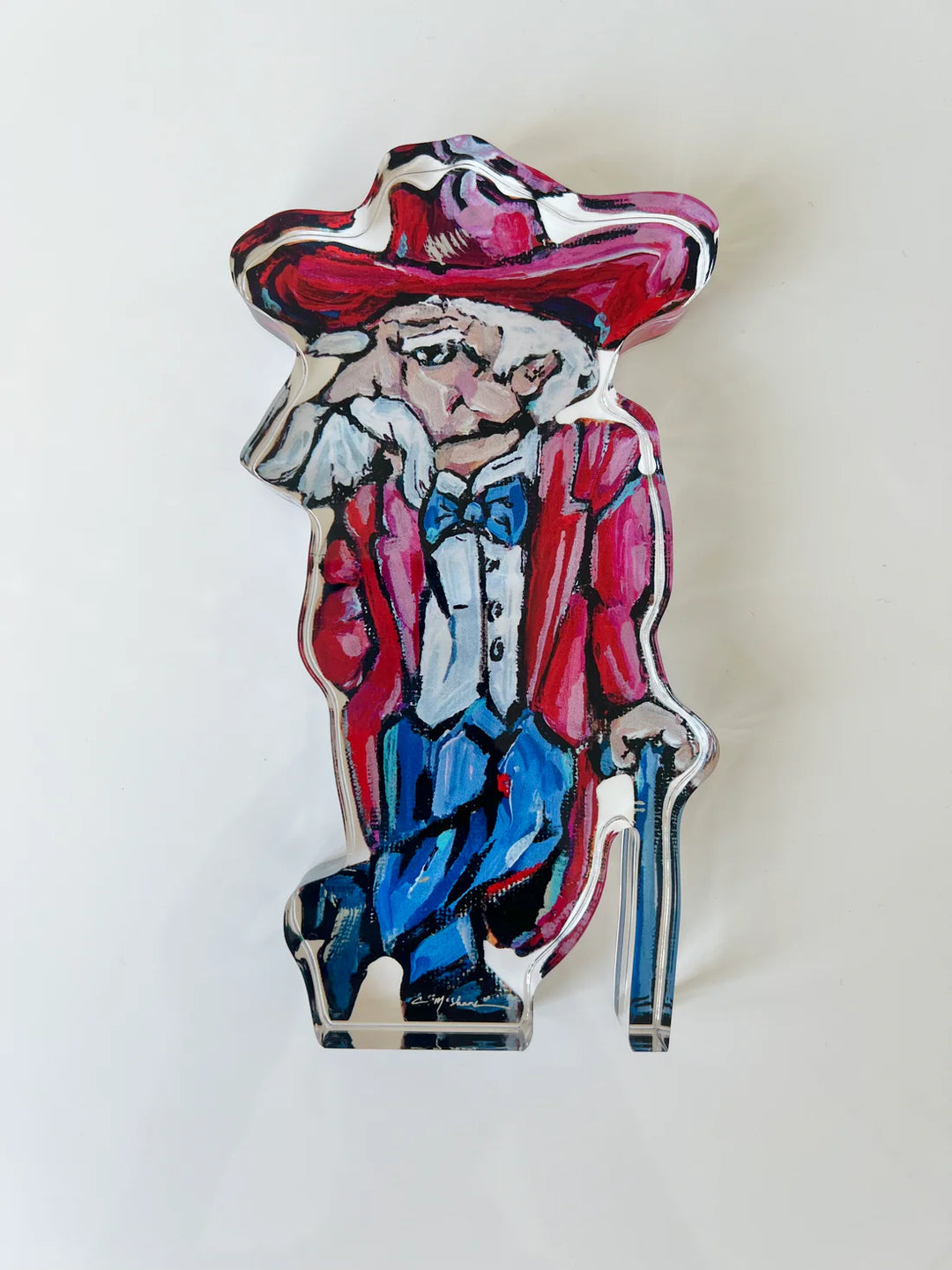 "Ole Reb" Acrylic Cutout