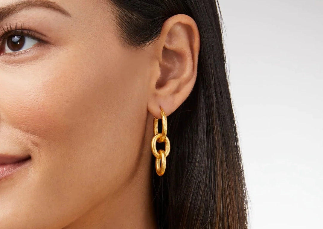 Palermo Gold 2-in-1 Earring