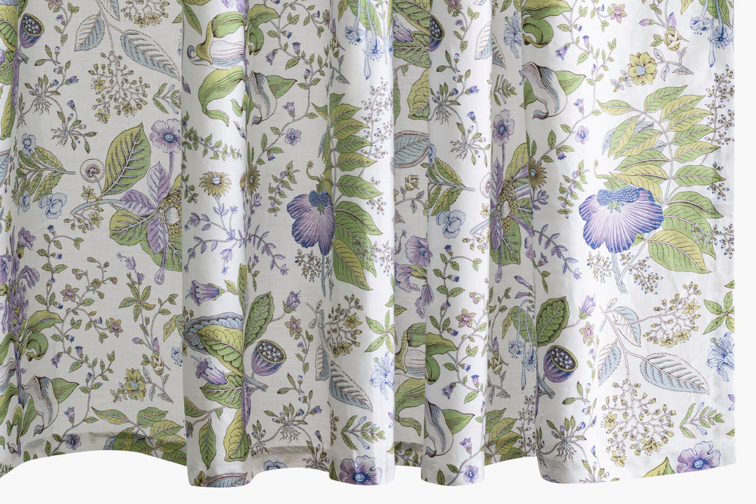 Pomegranate Linen Shower Curtain