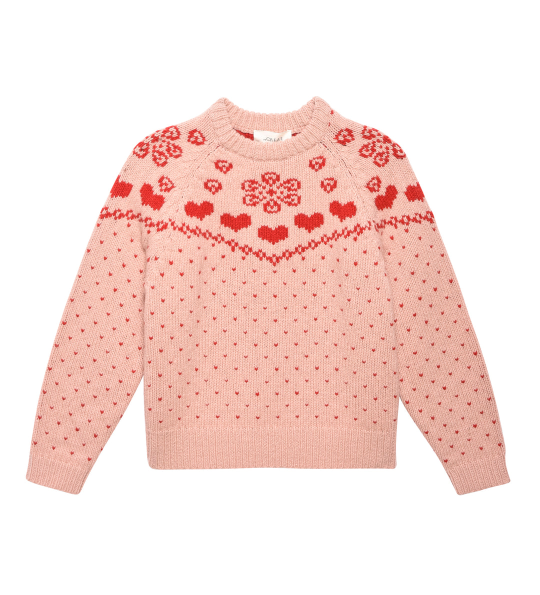 The Great Sweetheart Pullover | Blush Cherry