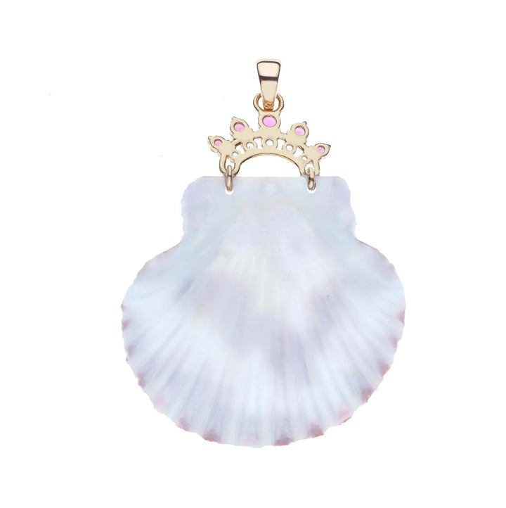 Inspiration Queen of the Sea Pendant - 18" Drawn Link Chain