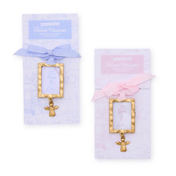 Ornament Photo Frame with Angel Charm