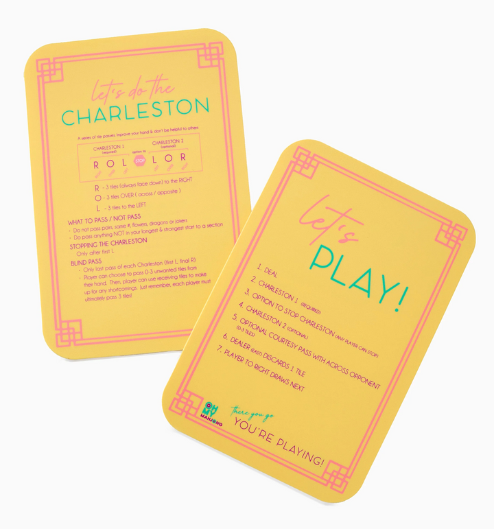 Mahjong Tile Shufflers + Colors