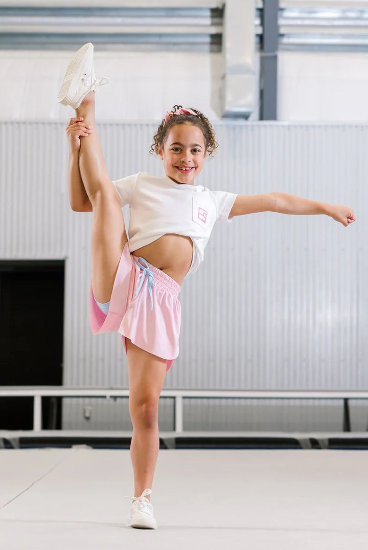 Tatum Shorts | Cotton Candy Pink