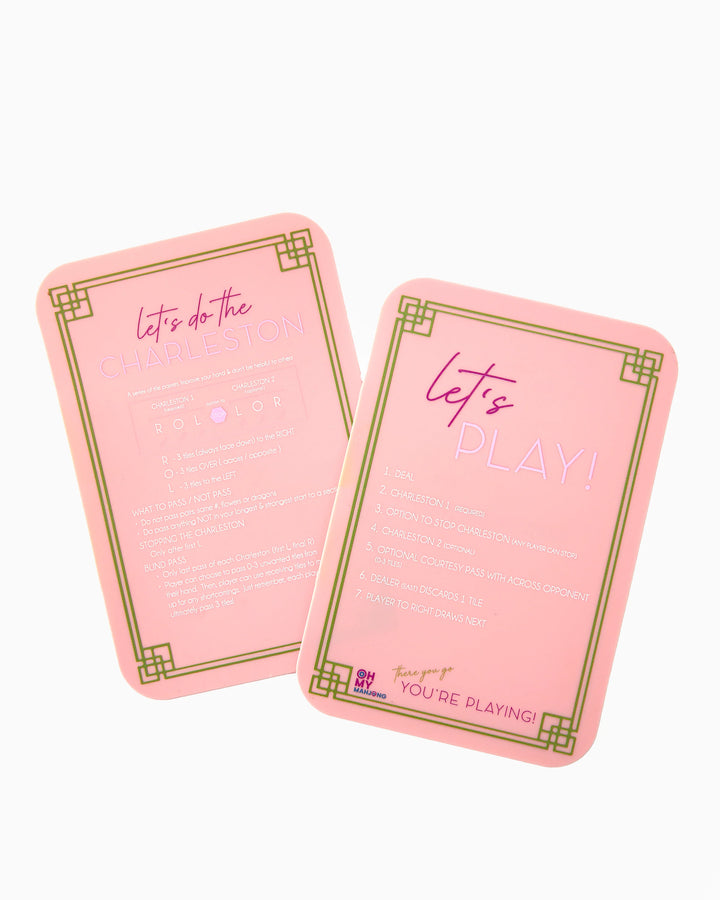 Mahjong Tile Shufflers + Colors