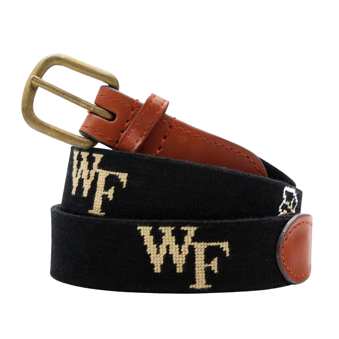 Children's Wake Forest Needlepoint Belt