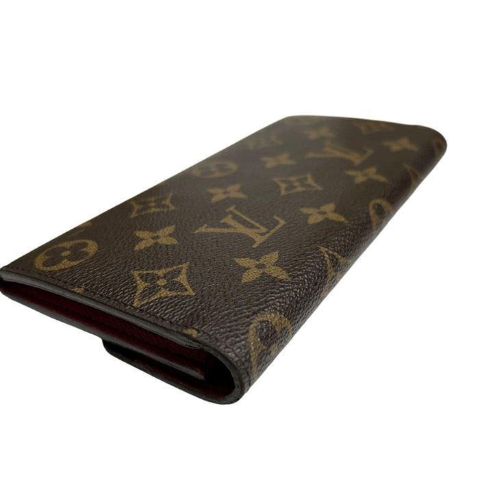 Louis Vuitton Long Wallet Monogram Canvas Brown