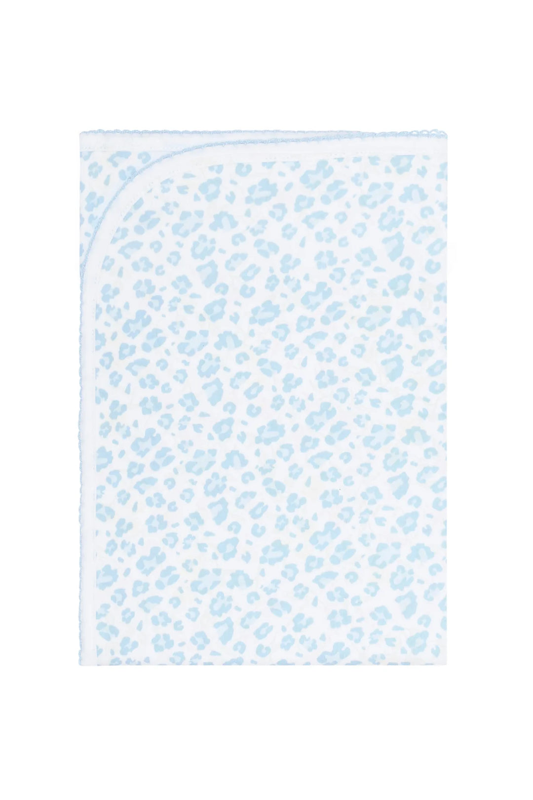 Blue Cheetah Print Blanket