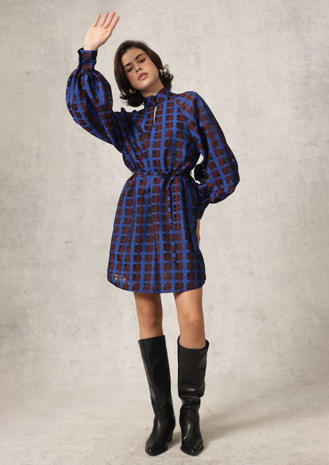 Maureen Dress | Electric Indigo