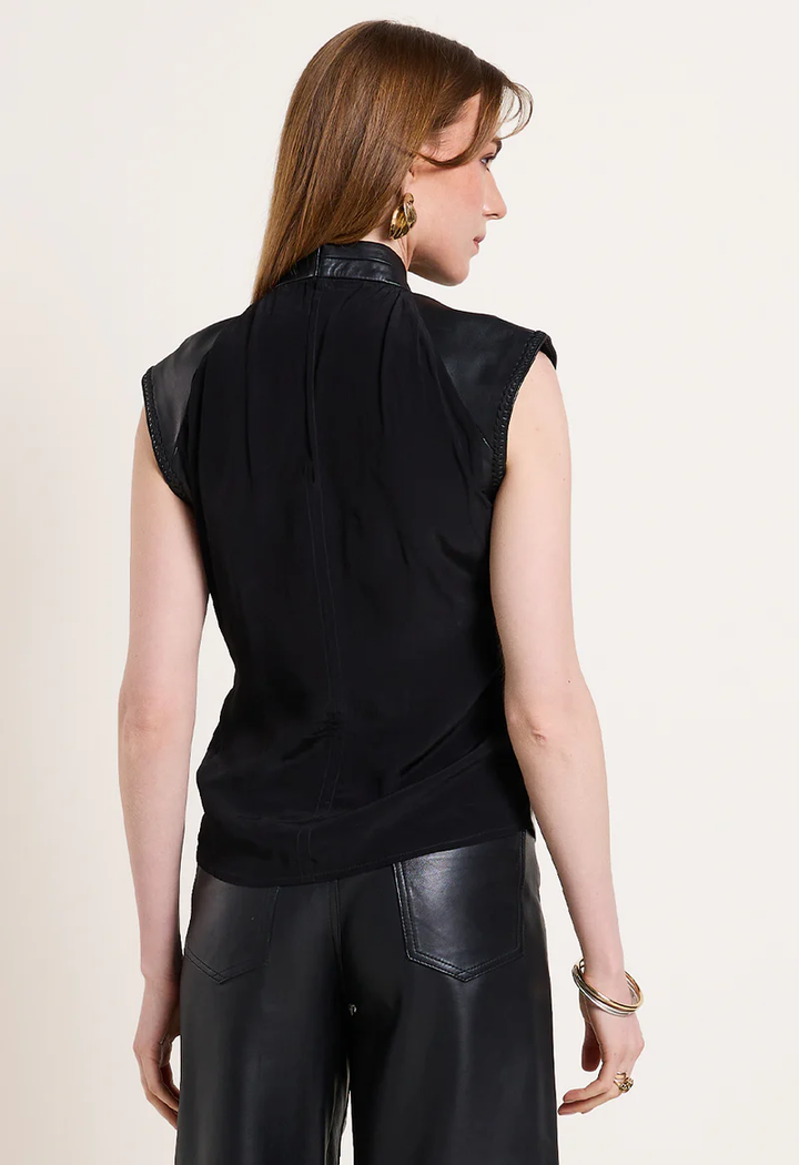 Simone Top | Onyx Black