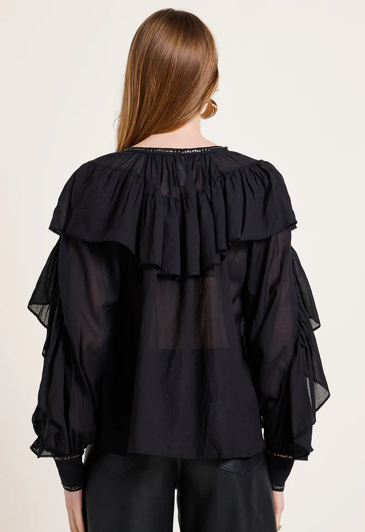 Selona Top | Onyx Black