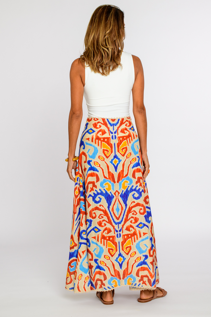 Anita Skirt | Ikat Multi