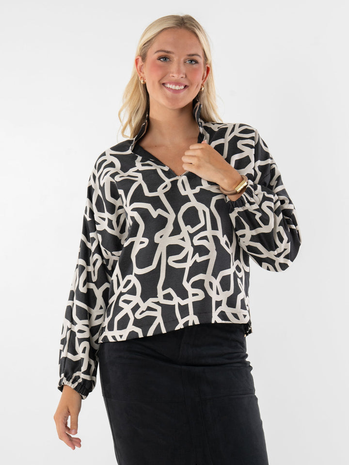 Long Sleeve Poppy Top | Boot