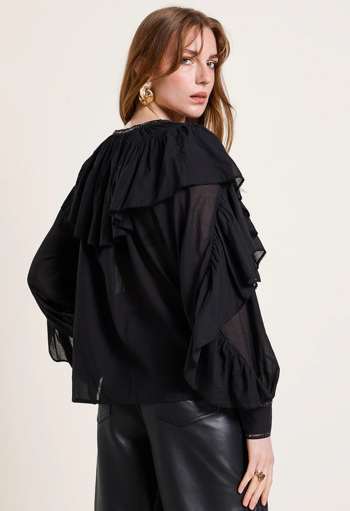 Selona Top | Onyx Black