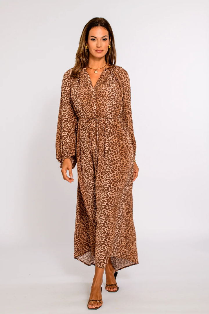 Estelle Dress | Leopard