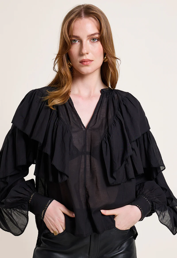 Selona Top | Onyx Black