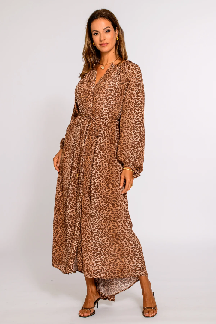 Estelle Dress | Leopard