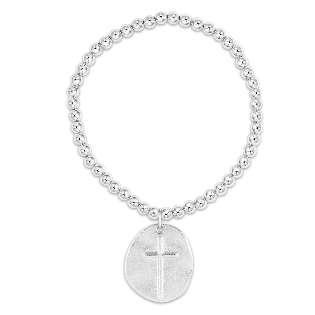 enewton Classic Sterling 4mm Bead Bracelet - Inspire sterling Charm