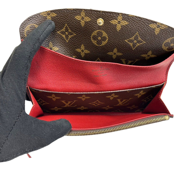 Louis Vuitton Long Wallet Monogram Canvas Brown