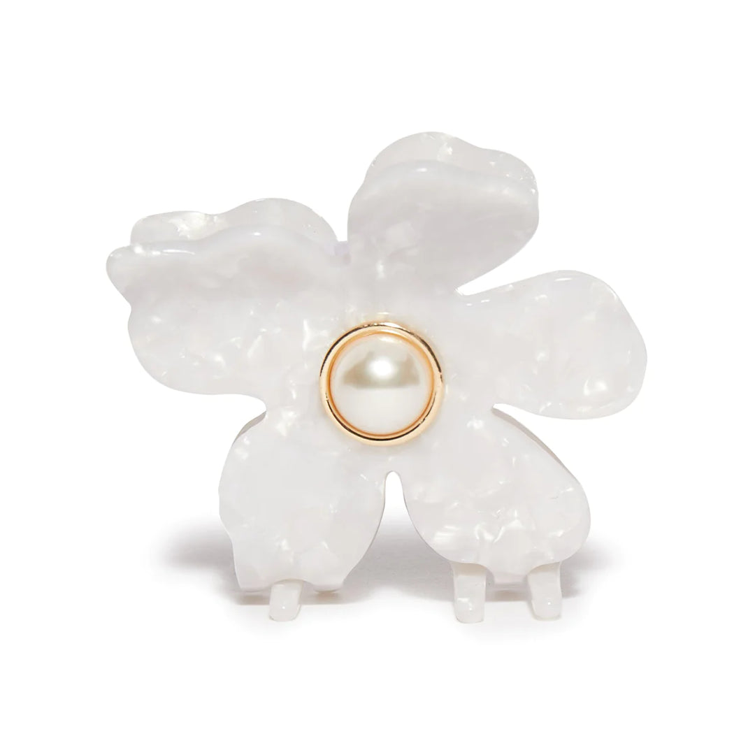 Lele Sadoughi Lily Claw Clip | Mother of Pearl