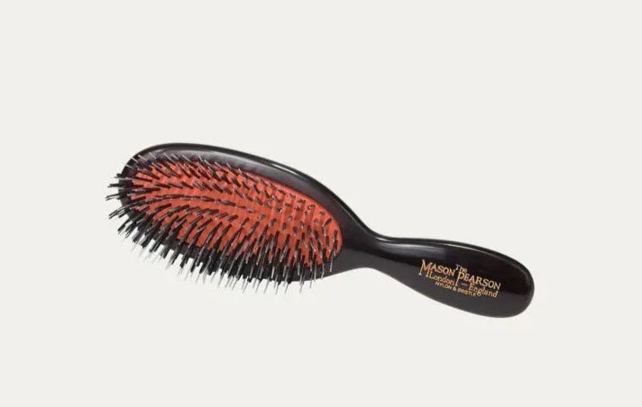 Mason Pearson Pocket Bristle & Nylon Hair Brush | BN4 Dark Ruby