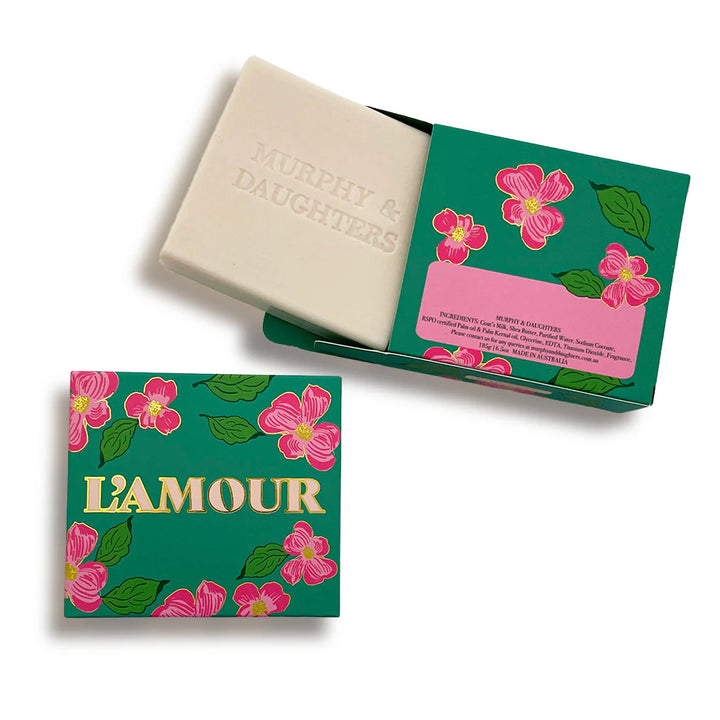 Murphy and Daughters Message on a Soap
