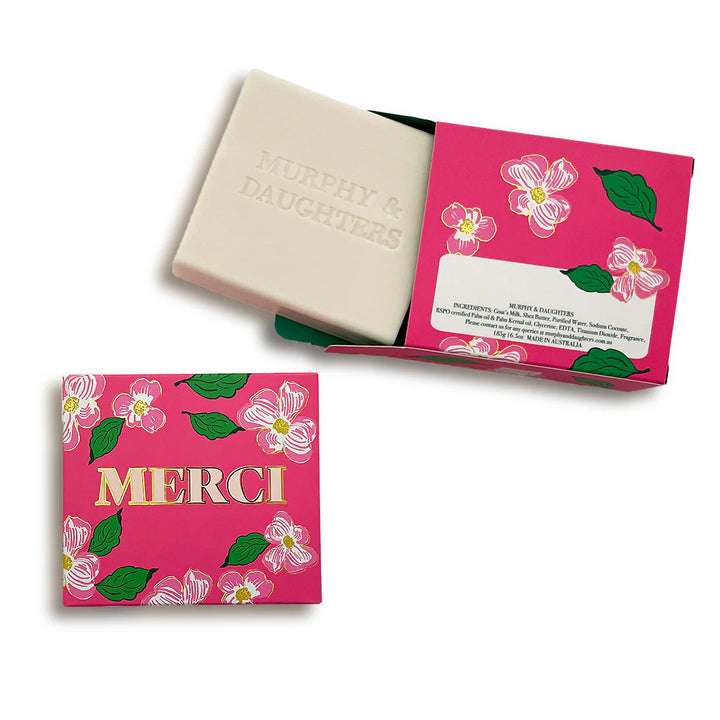 Murphy and Daughters Message on a Soap