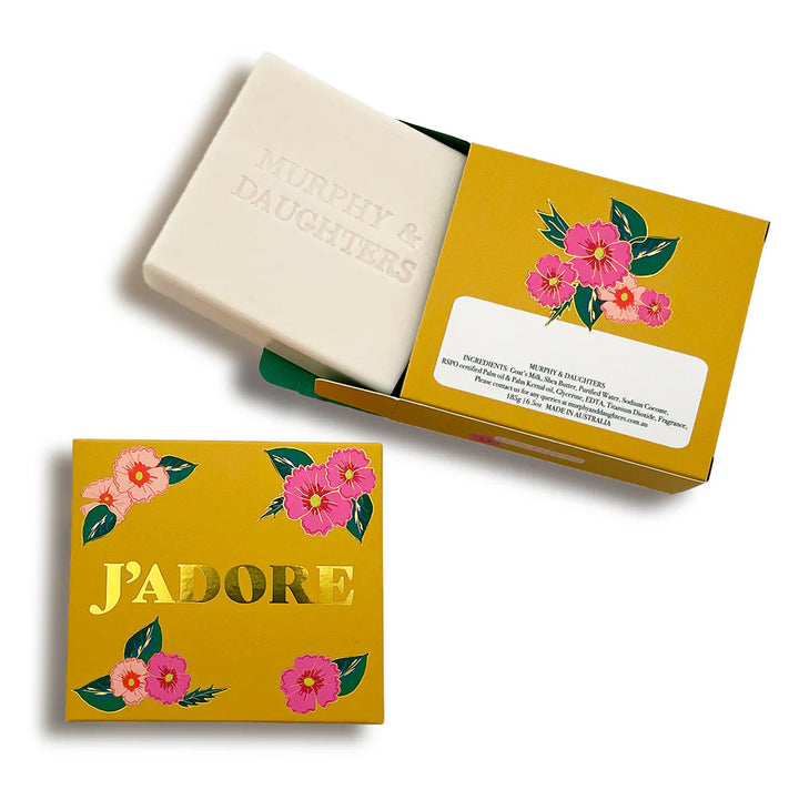 Murphy and Daughters Message on a Soap