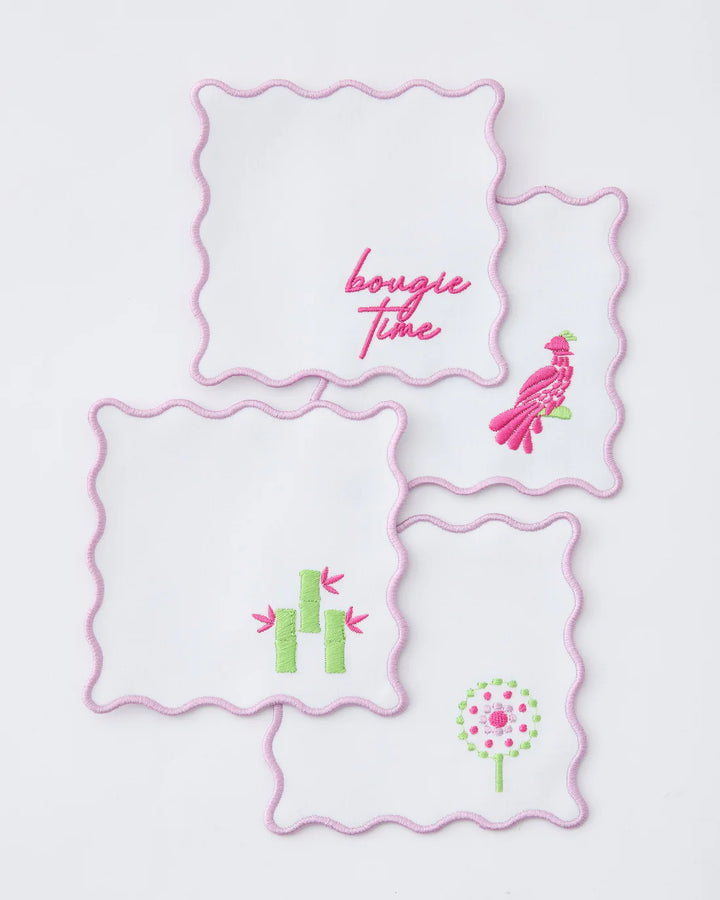 Assorted Mahjong Cocktail Napkins