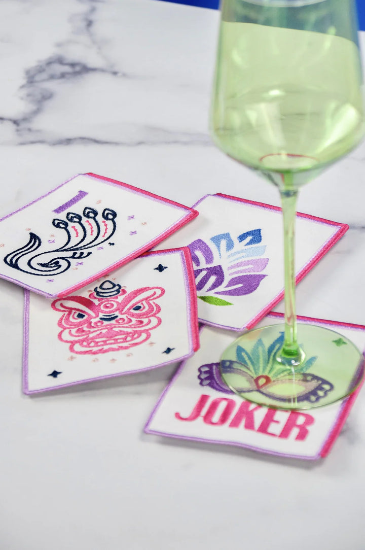 Assorted Mahjong Cocktail Napkins