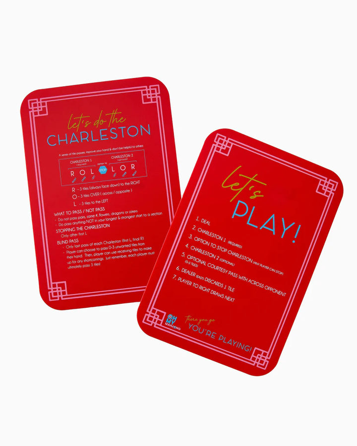 Mahjong Tile Shufflers + Colors