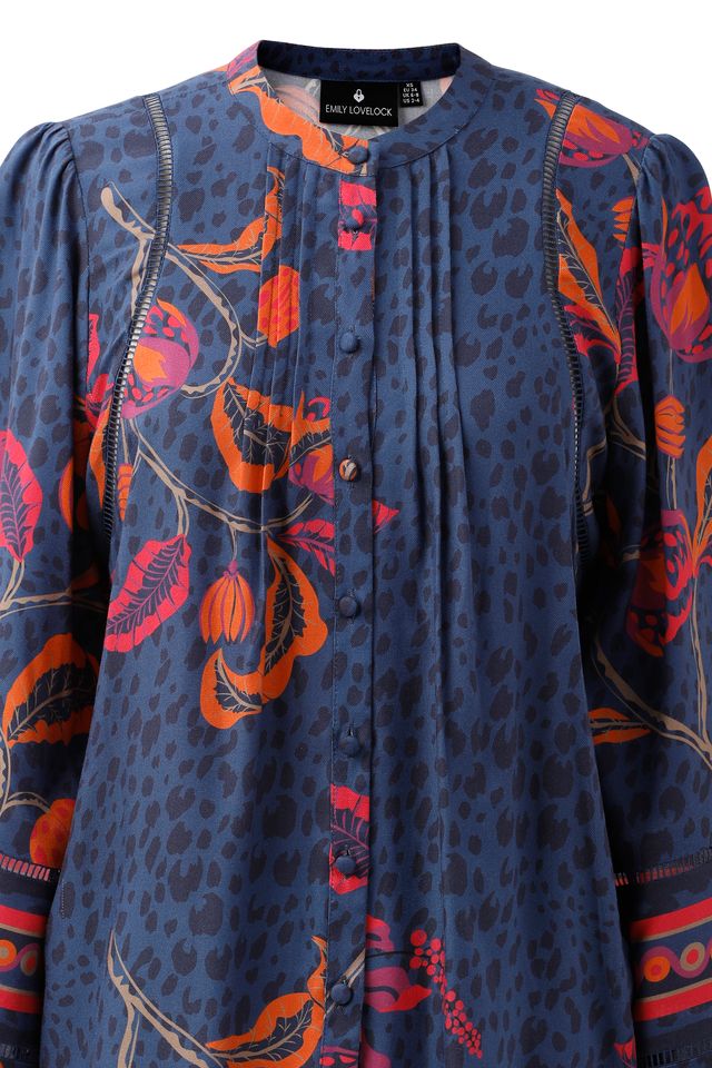 Martha Blouse | Navy