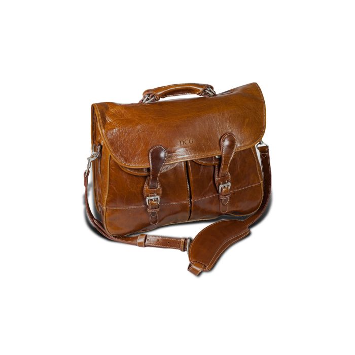Burke & Wills Luxurious Leather Laptop Bag