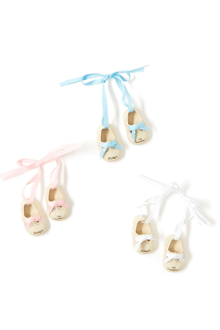 Baby's First Christmas Shoe Ornament | + Colors