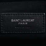 Saint Laurent Leather Lou Camera Bag With Fringe Shoulder Bag Black Leather