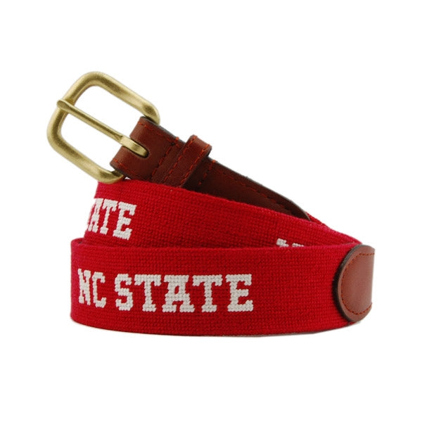 Children's NCSU Needlepoint Belt