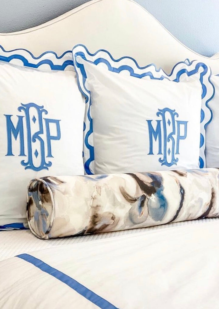 Mirasol | Applique Monogrammed Sham