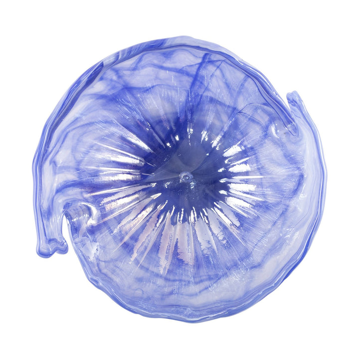 Onda Glass Cobalt Round Bowl