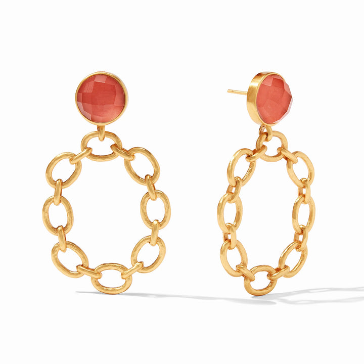 Palermo Stone Statement Earring | + Colors