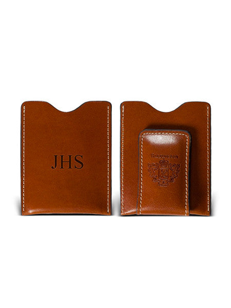 Monogrammed Mens Money Clip - Charlotte's Inc
