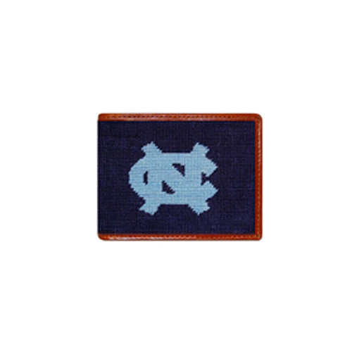 UNC Needlepoint Wallet - Charlotte's Inc