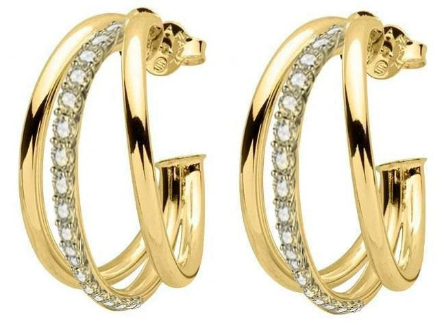 Claire CZ Hoops | Small