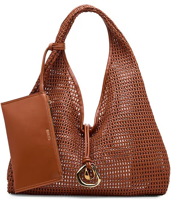 Woven Hobo Shoulder Bag | + Colors - Charlotte's Inc